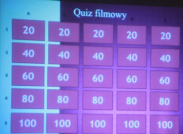 Quiz filmowy DPD