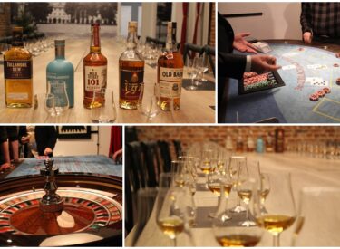 Warsztaty barmańskie, whisky i zabawa w kasyno
