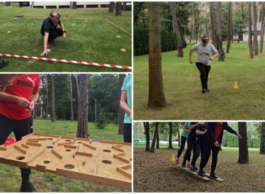 Gra teambuilding outdoor